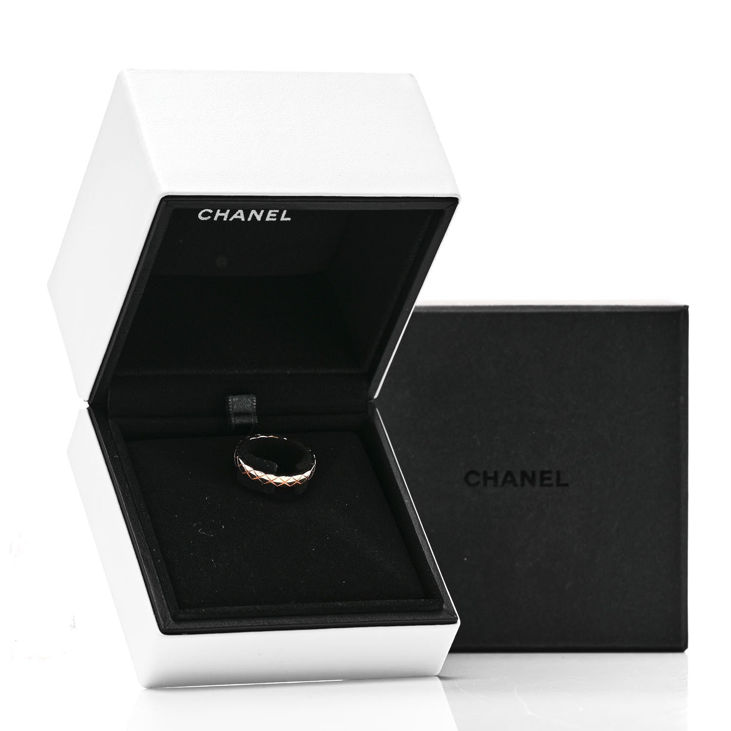 Chanel 18K Beige Gold Mini Coco Crush Ring 54 6.75 5 of 5