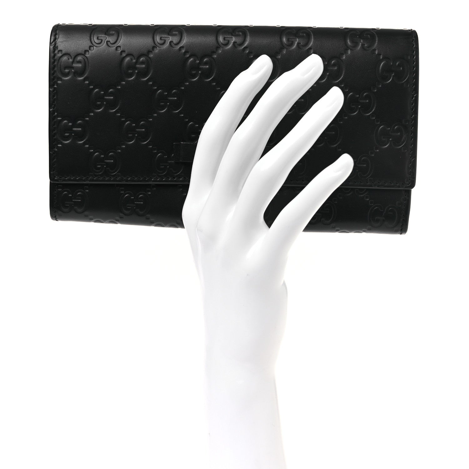 Gucci Microguccissima Bow Continental Wallet Silver 2 of 9