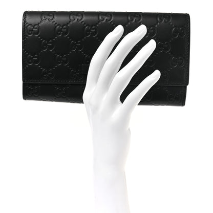 Gucci Microguccissima Bow Continental Wallet Silver 2 of 9
