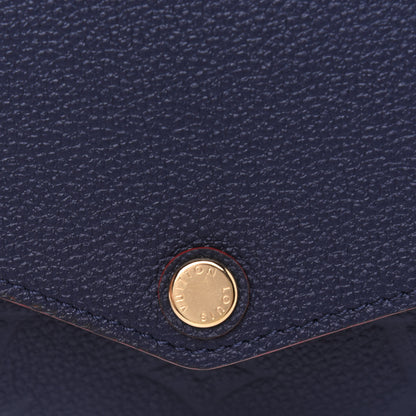 Louis Vuitton Empreinte Sarah Wallet NM Marine Rouge 9 of 10