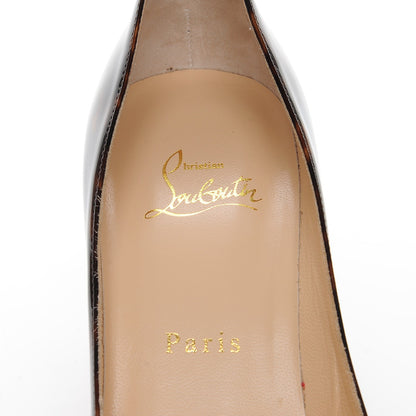 Louis Vuitton CHRISTIAN LOUBOUTIN Patent Tartaruga Decollete 554 70 Pumps 37 Testa Di Moro 7 of 8