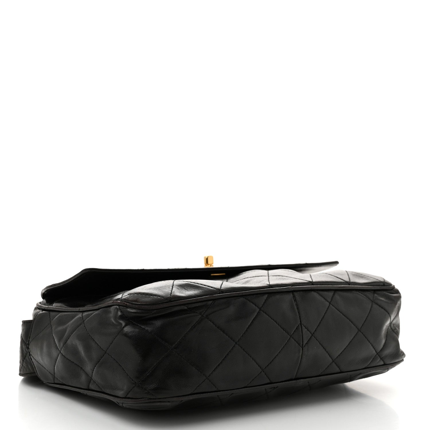 Chanel Lambskin Quilted Tassel Camera Case Black 4 of 13