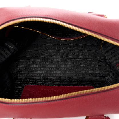 Prada Vitello Phenix Bauletto Rubino 5 of 10