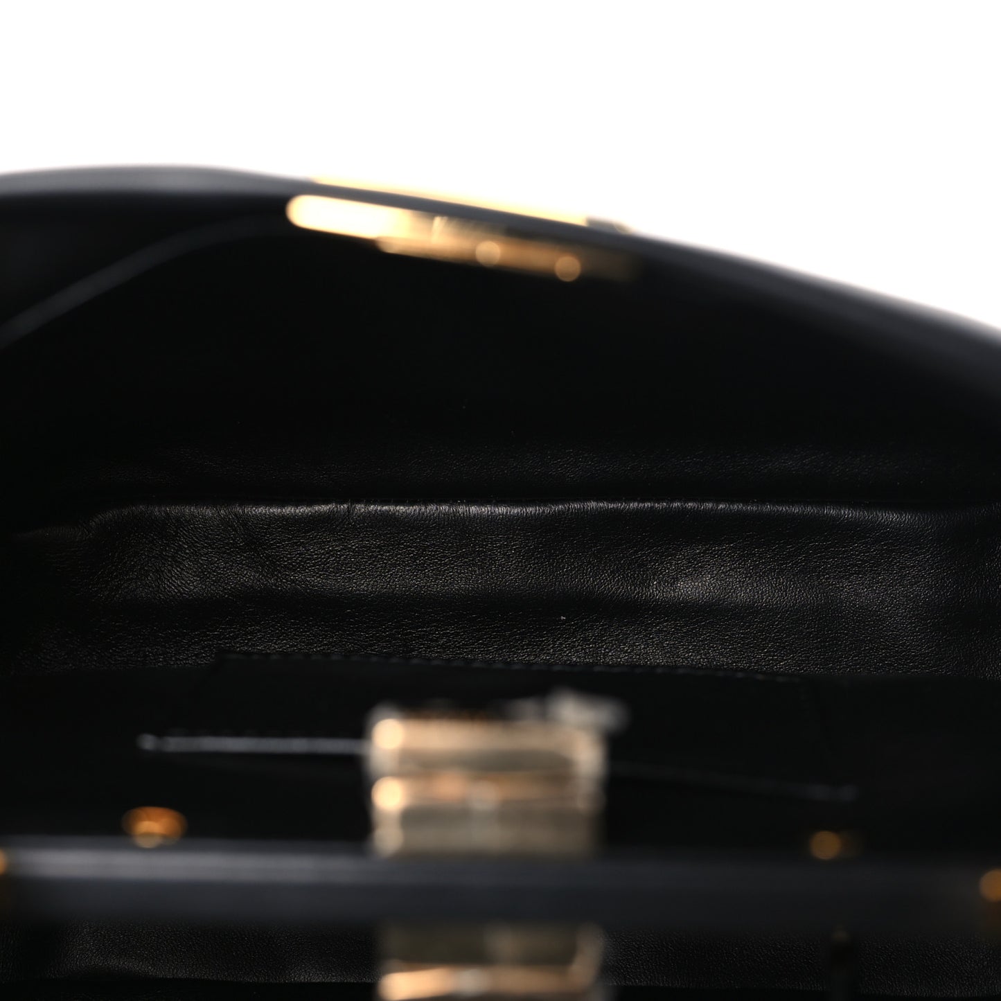 Nappa Mini Peekaboo Iconic Satchel Black