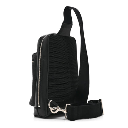 Gucci Guccissima Sling Backpack Black 3 of 11