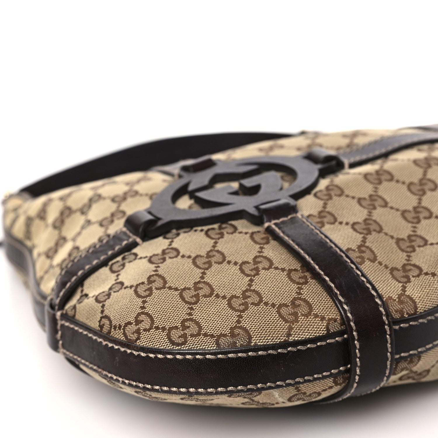 Gucci Monogram GG ROYAL Hobo Dark Brown 8 of 12