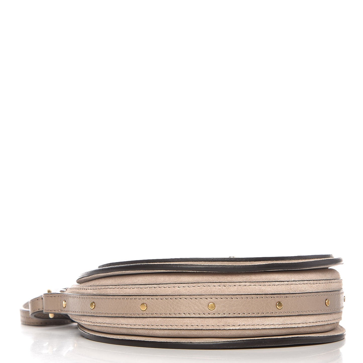 Calfskin Suede Small Pixie Bag Motty Grey