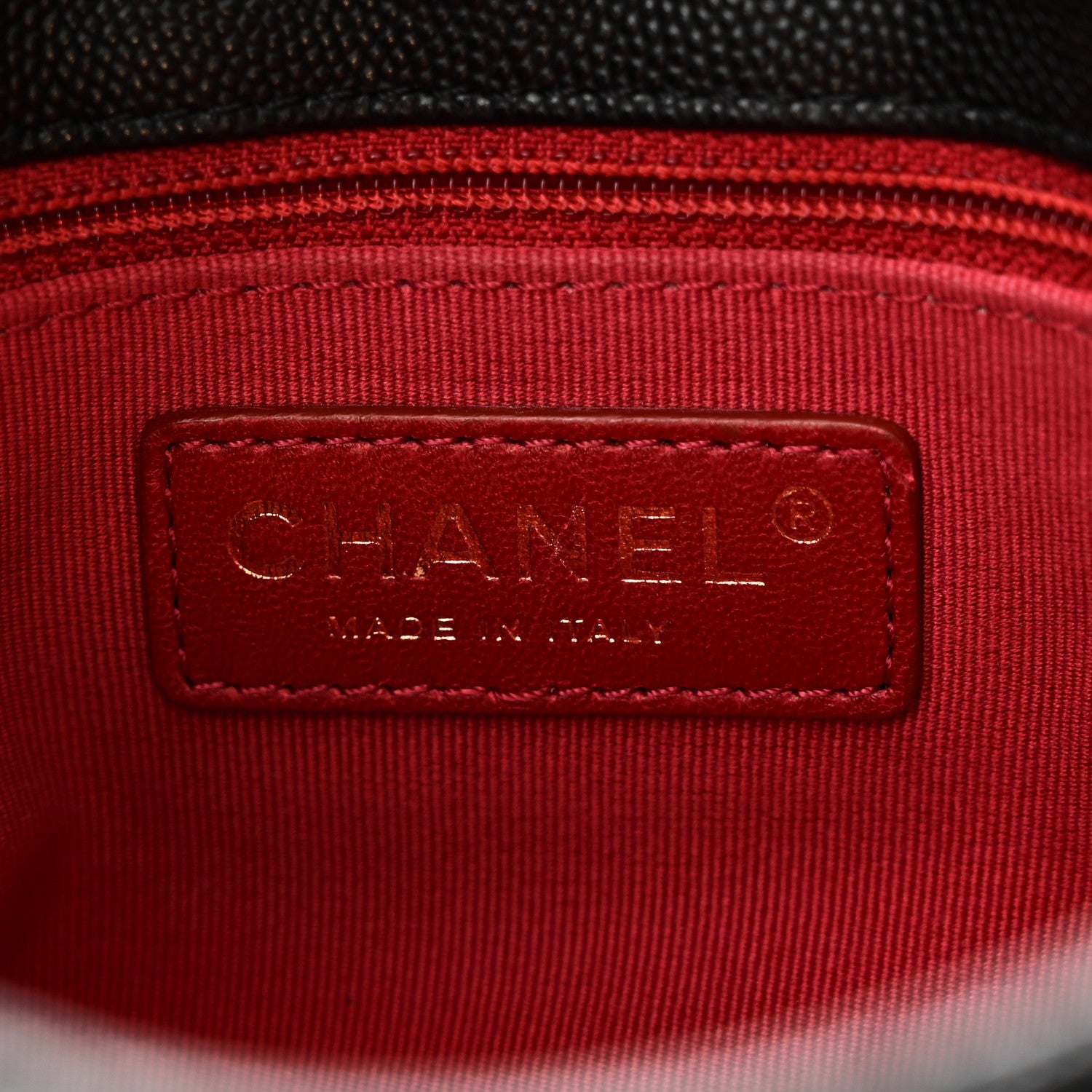 Chanel Caviar Quilted Wavy CC Hobo Black 6 of 10
