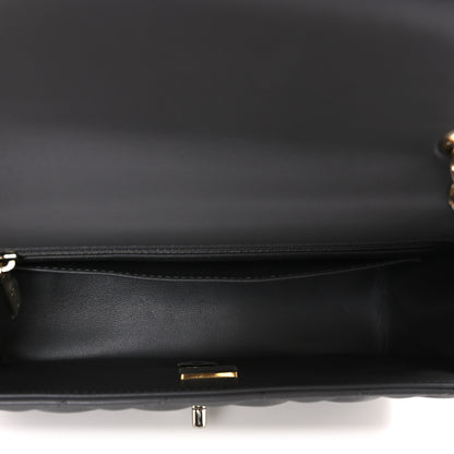 Chanel Lambskin Quilted Mini Rectangular Flap Dark Grey 5 of 12