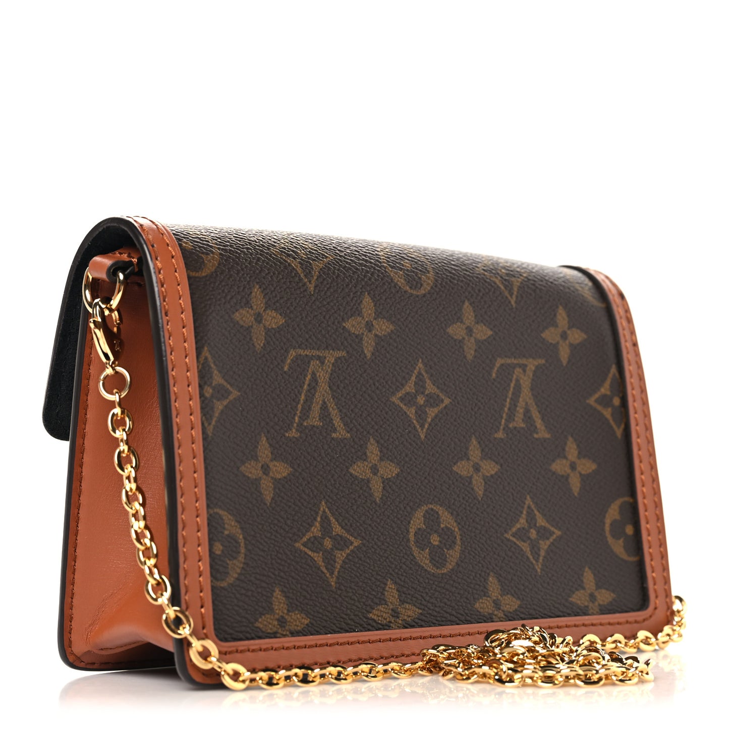 Reverse Monogram Dauphine Chain Wallet