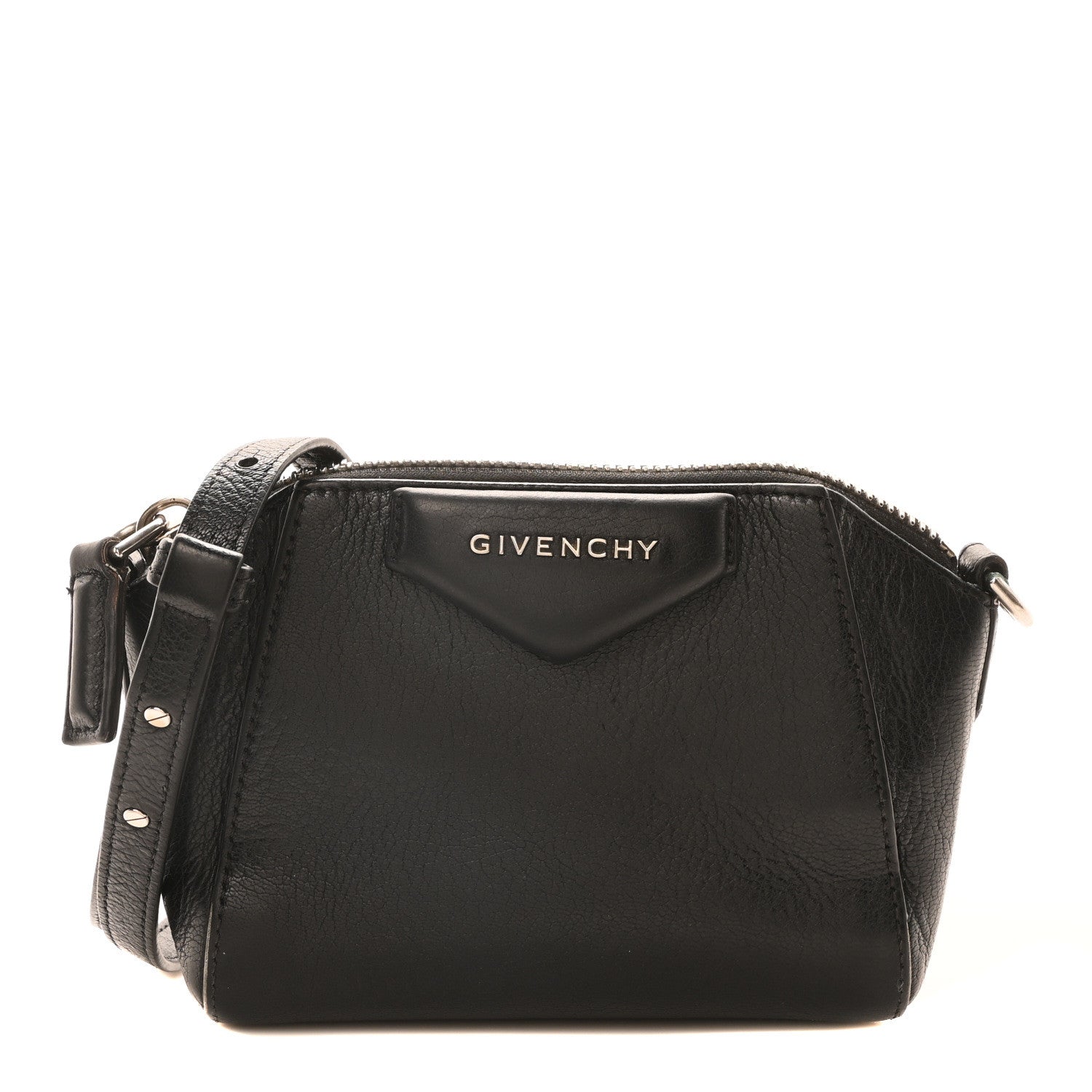 Givenchy Sugar Goatskin Nano Antigona Black 1 of 10