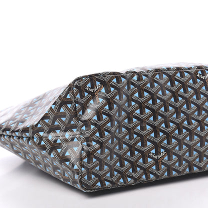 Goyard Goyardine Saint Louis Claire Voie PM Black Blue 10 of 11