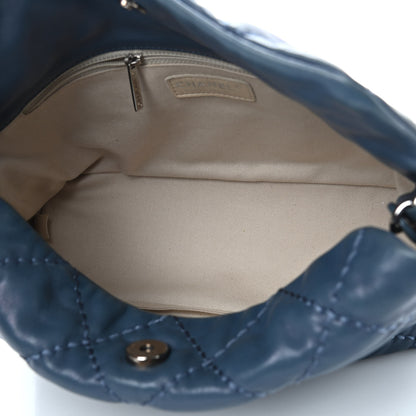 Chanel Calfskin Love Me Tender Shoulder Bag Blue 4 of 8