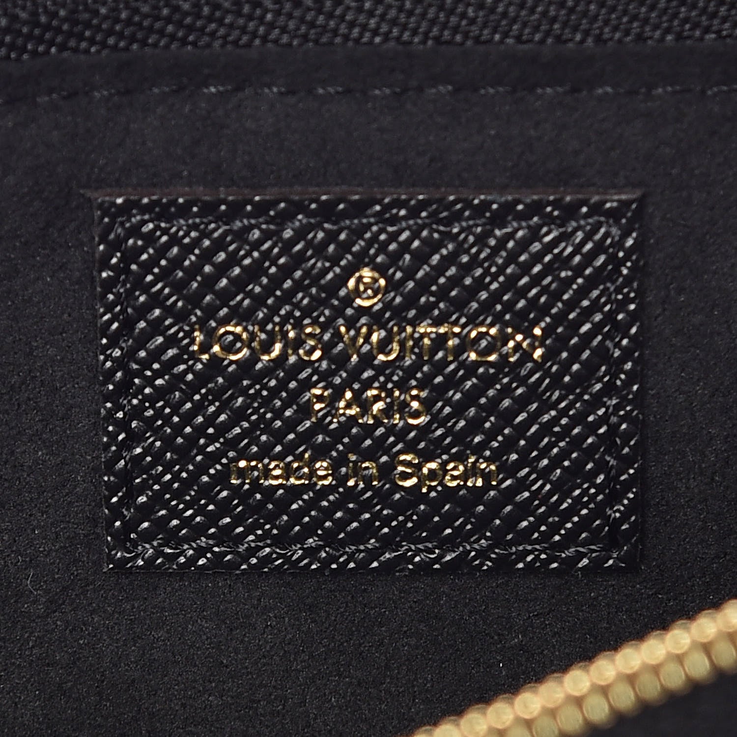 Louis Vuitton Monogram Giant Jungle Pochette Double Zip Black 10 of 11