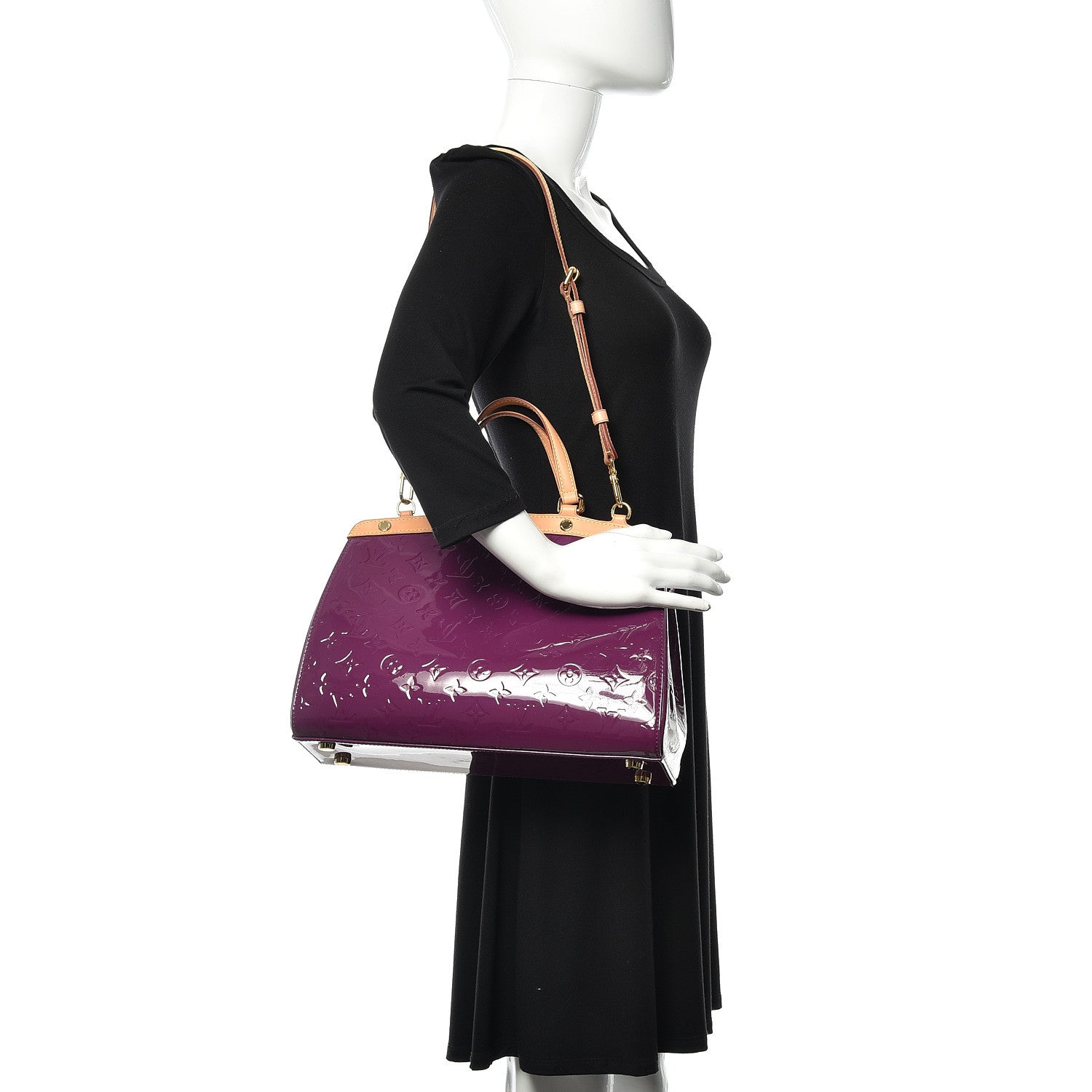 Louis Vuitton Vernis Brea MM Amethyste 2 of 9