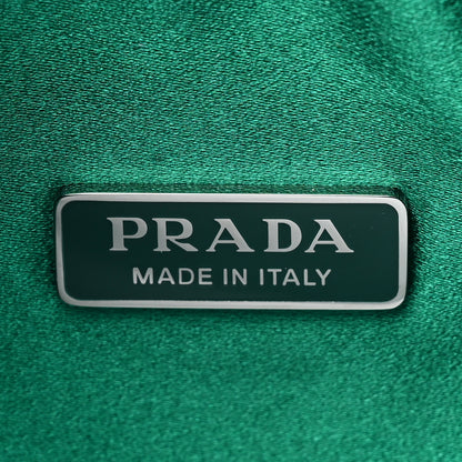 Prada Satin Crystal Mini Re-Edition 2000 Bag Mango 5 of 9