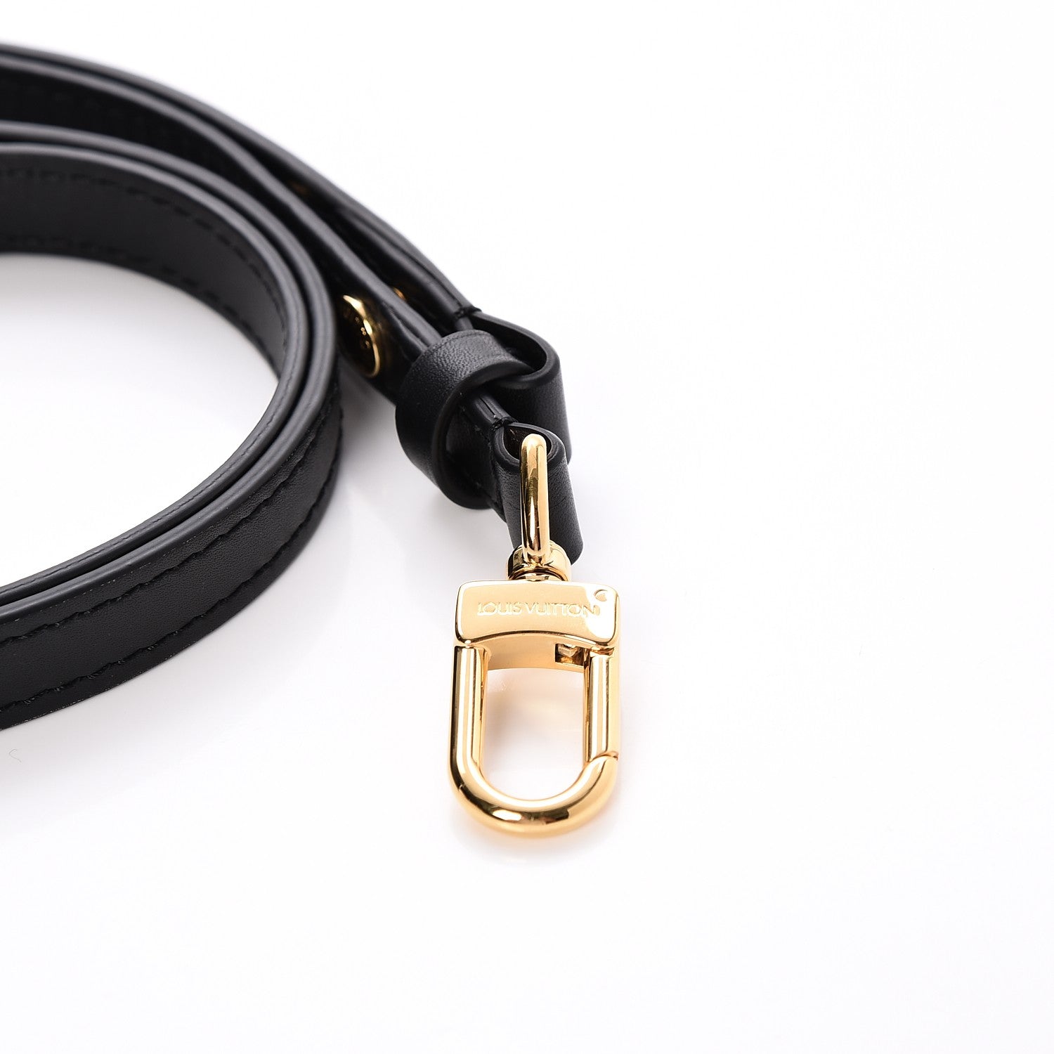 Louis Vuitton Calfskin Neo Noe Shoulder Strap Black 4 of 4