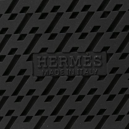 Hermes Calfskin Mens Chypre Sandals 44 Gold 6 of 10