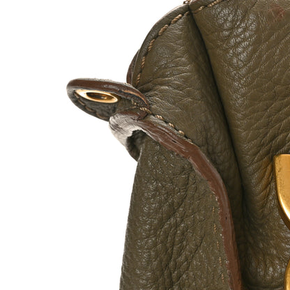 Chloe Calfskin Medium Marcie Satchel Baobab Green 10 of 10