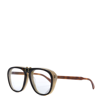 Gucci Acetate Flip Up Sunglasses GG0087S Tortoise 1 of 9