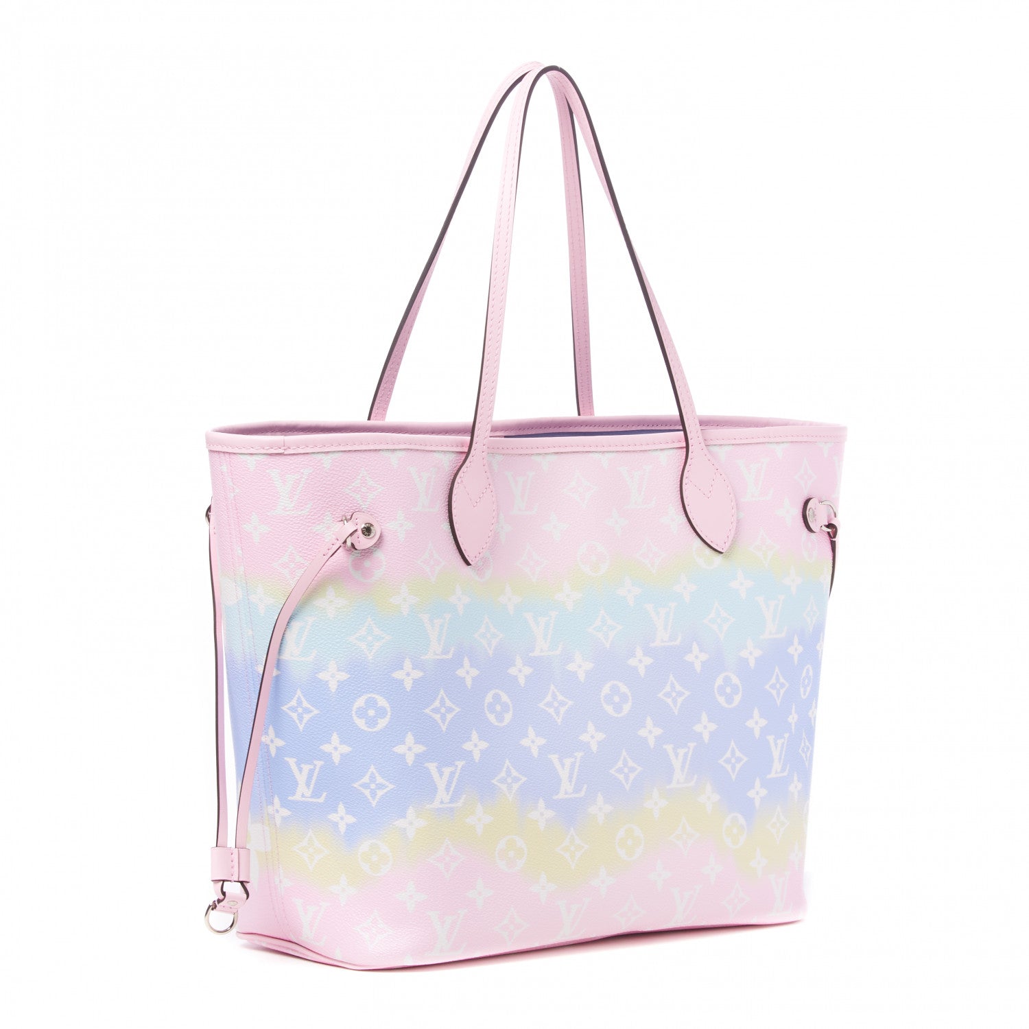 Louis Vuitton Monogram Escale Neverfull MM Pastel 2 of 8