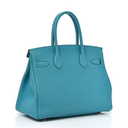 Hermes Togo Birkin 30 Turquoise 2 of 10