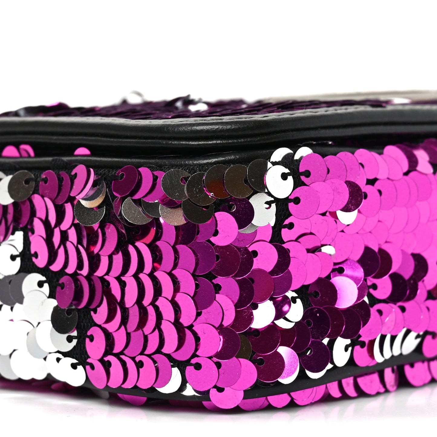 Sequin DG 3.5 Shoulder Bag Fuxia Argento