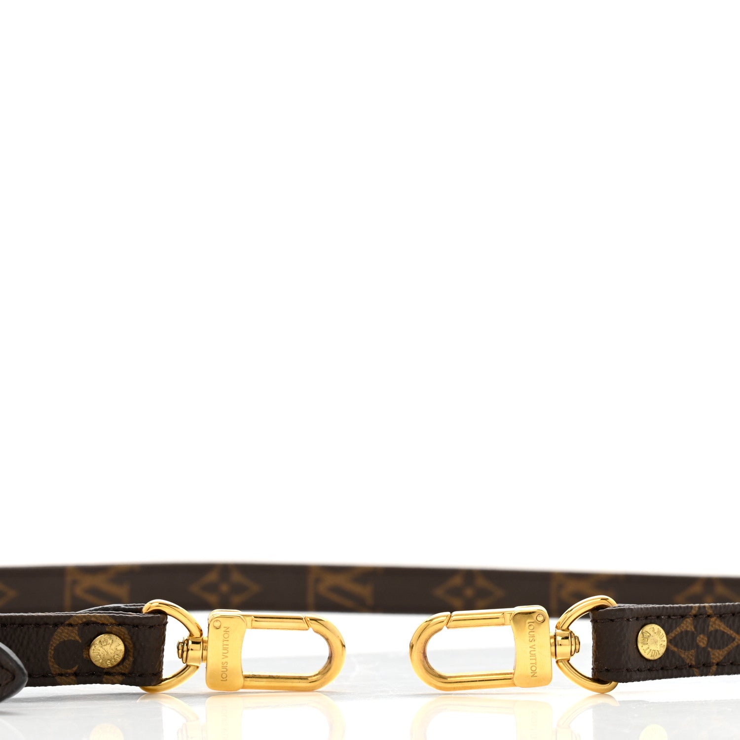 Louis Vuitton Monogram 16mm Adjustable Shoulder Strap 3 of 4