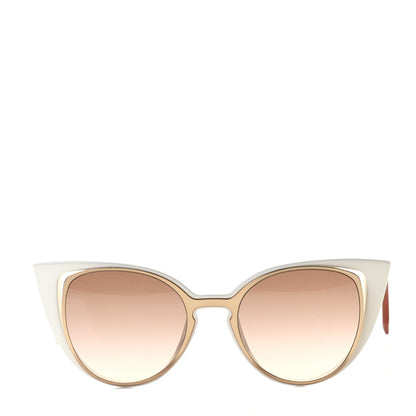 Fendi Cat Eye Paradeyes Sunglasses White 2 of 8