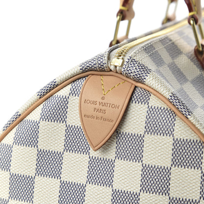 Louis Vuitton Damier Azur Speedy 30 11 of 11