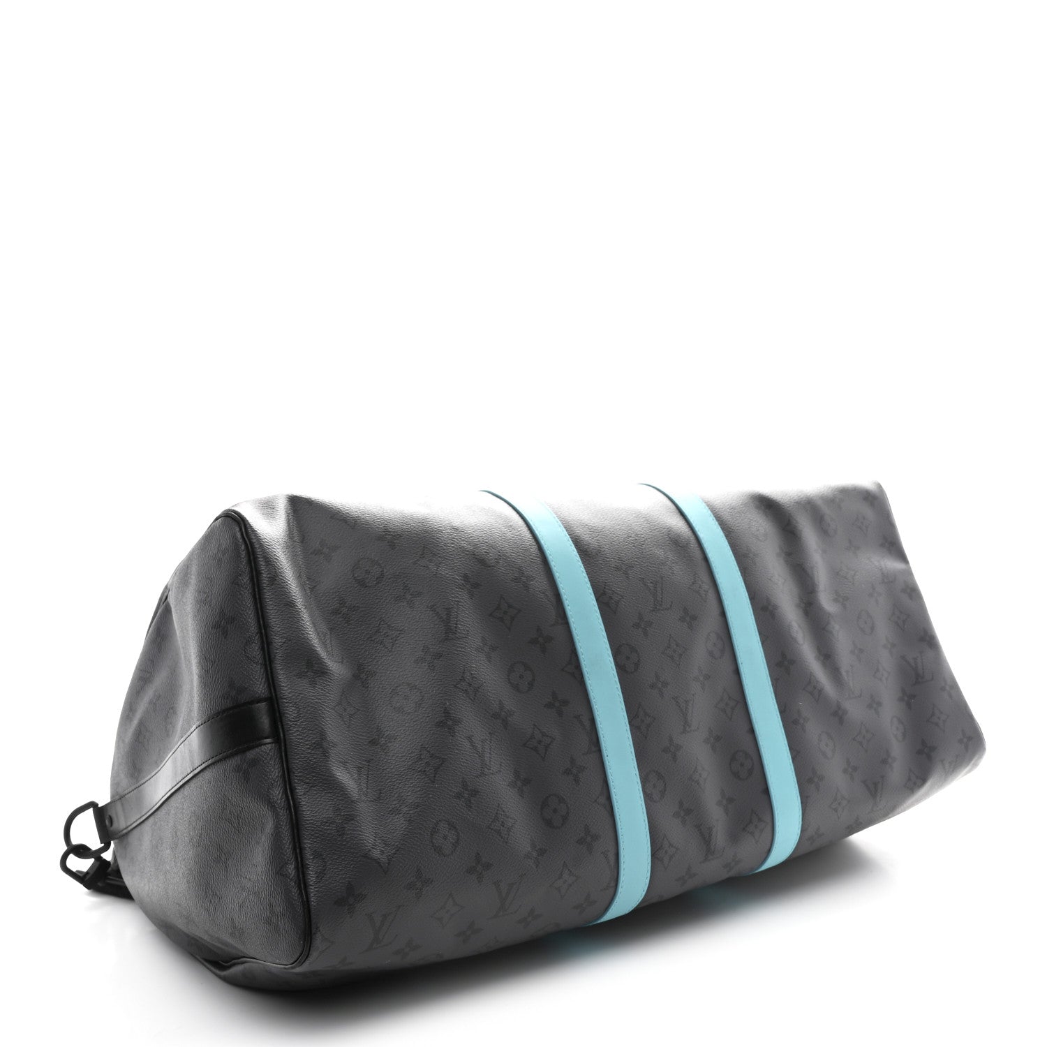 Louis Vuitton Reverse Monogram Eclipse Keepall Bandouliere 55 Turquoise 3 of 9