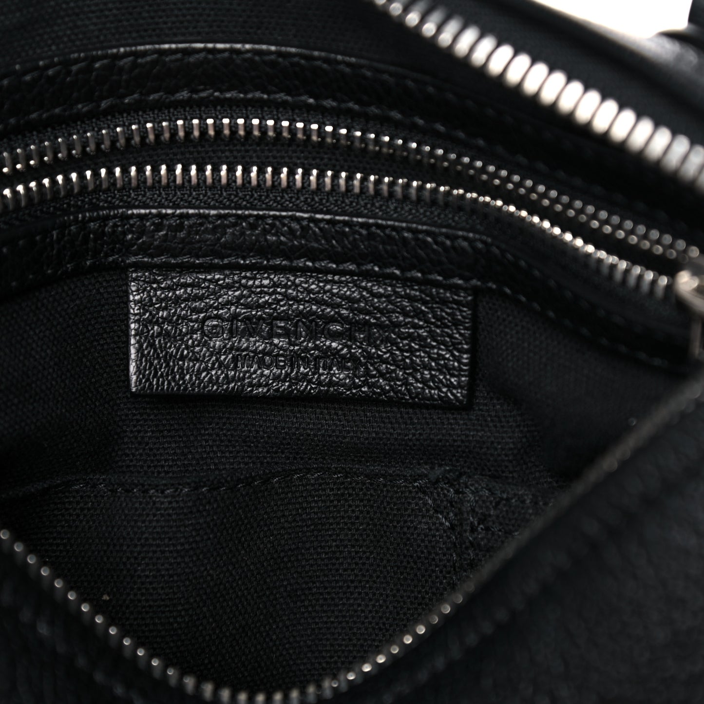 Sugar Goatskin Small Pandora Black