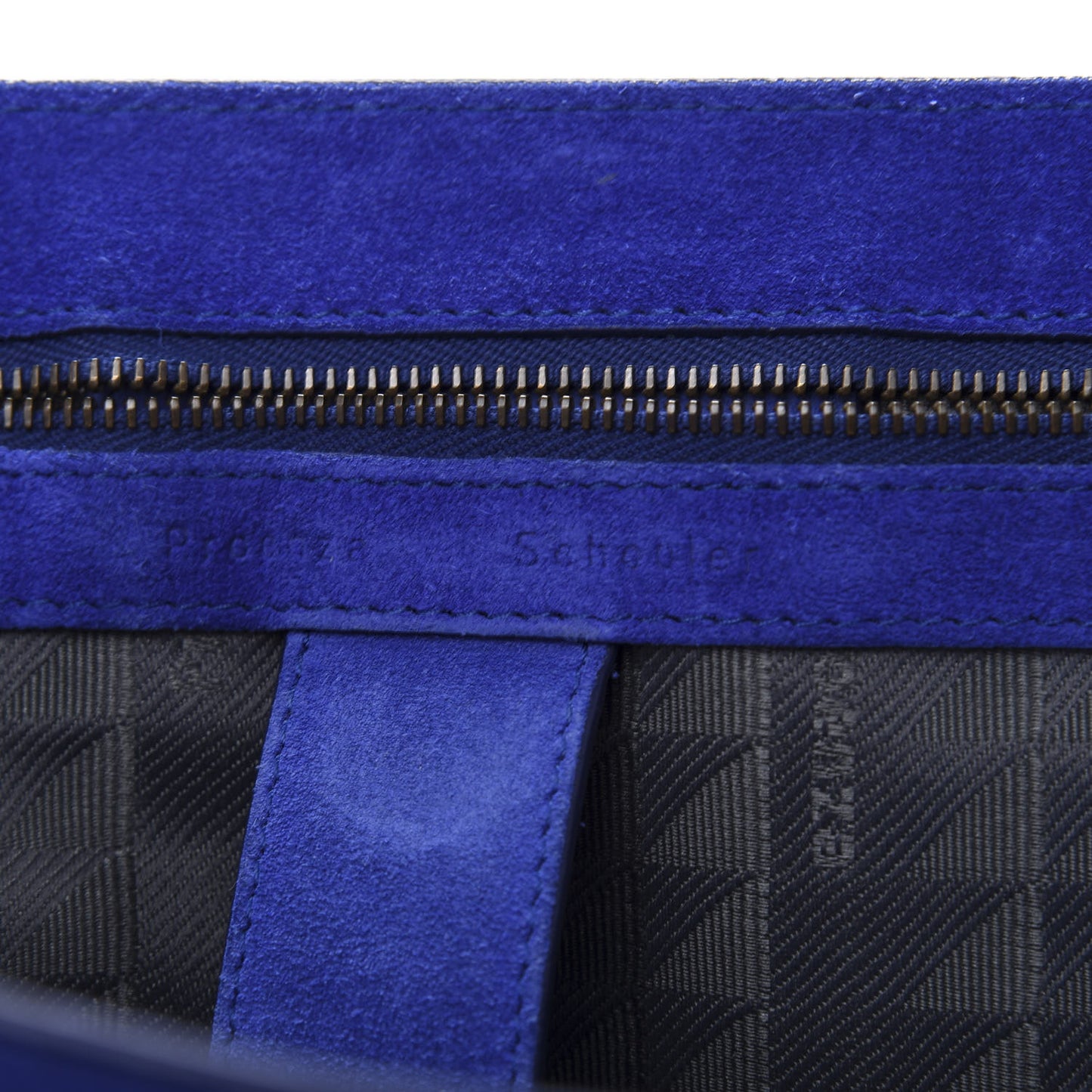 Suede PS1 Medium Satchel Royal Blue