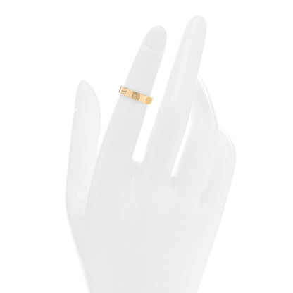 Cartier 18K Yellow Gold 3.5mm LOVE Wedding Band Ring 47 4 2 of 5