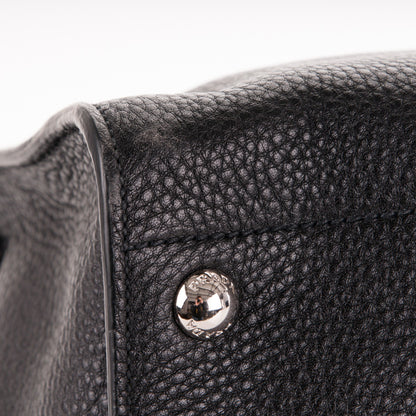 Prada Vitello Daino Tote Nero Black 9 of 9