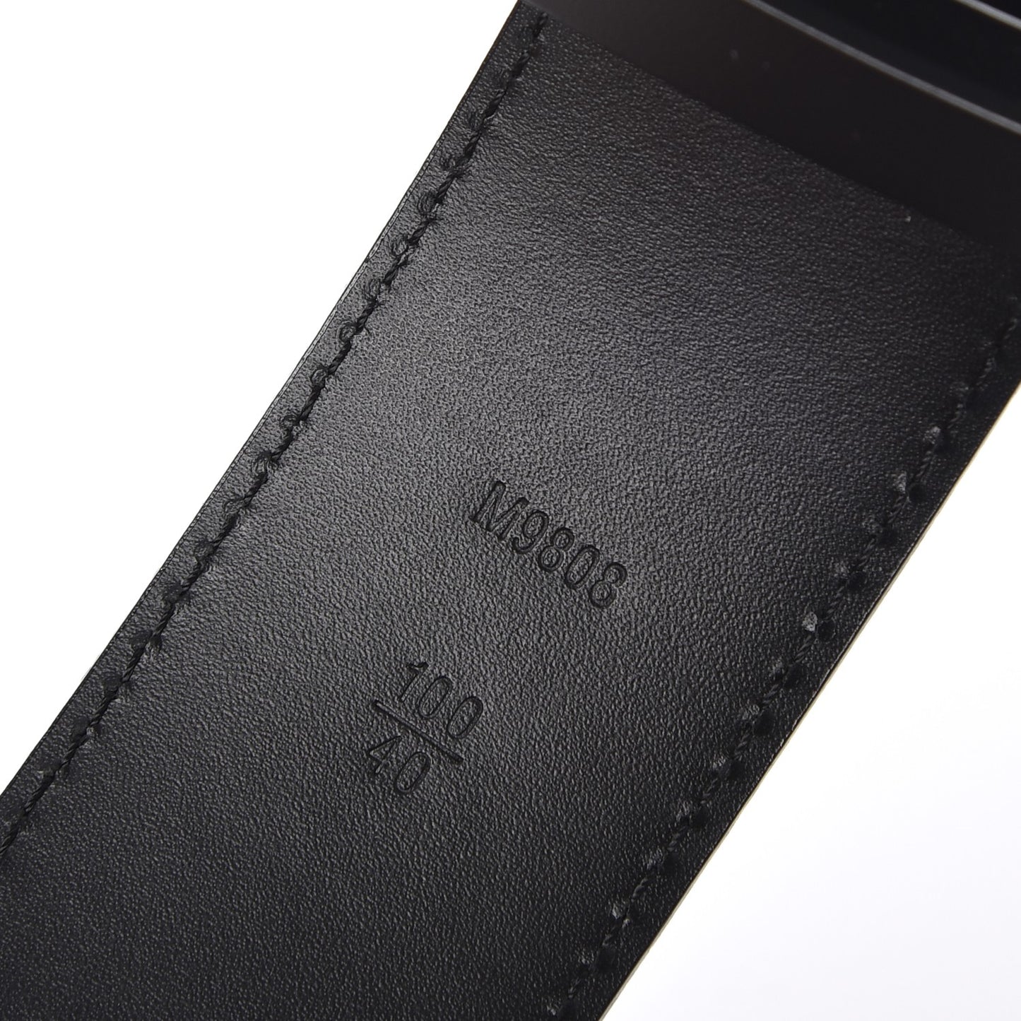 Damier Graphite 40mm LV Initiales Belt 100 40
