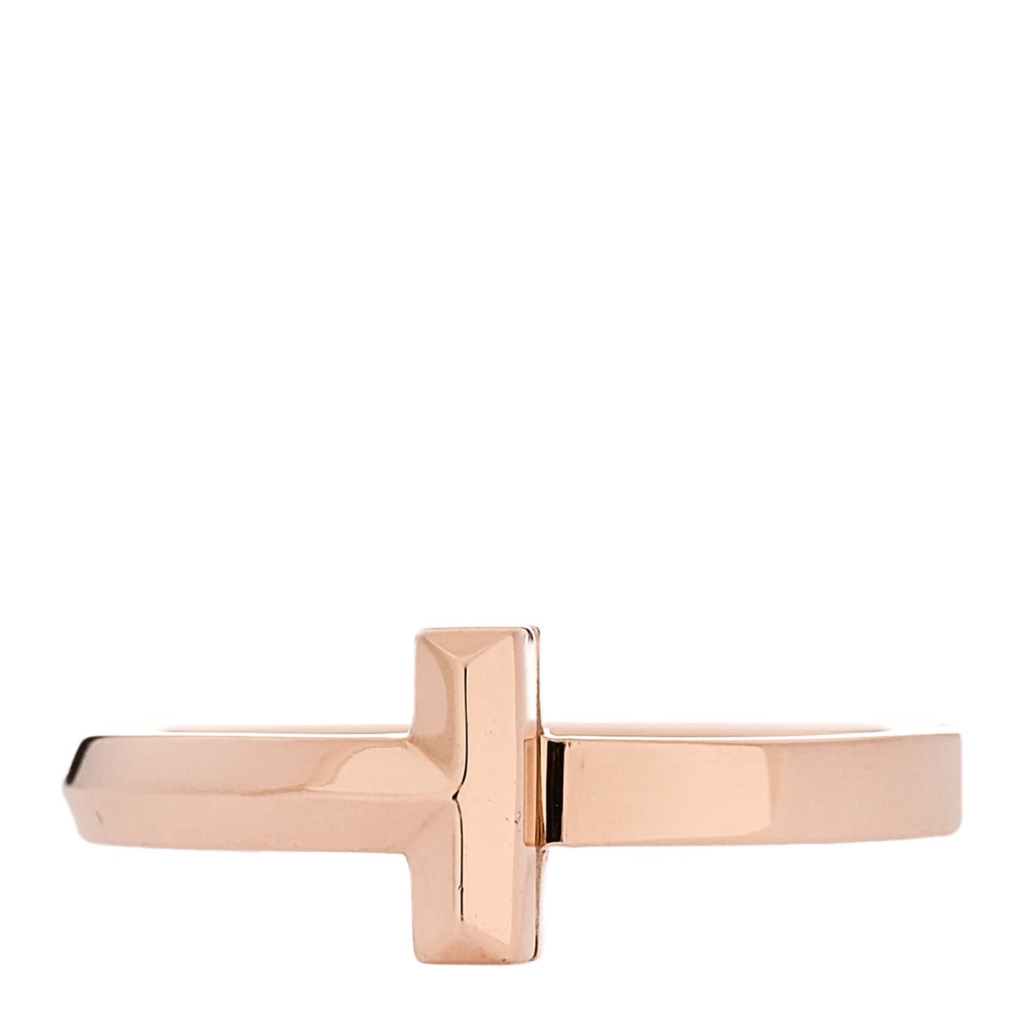 18K Rose Gold T T1 Ring 53 6.25