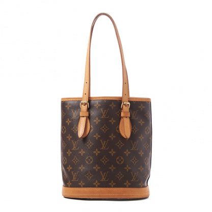 Louis Vuitton Monogram Petit Bucket 23 1 of 8