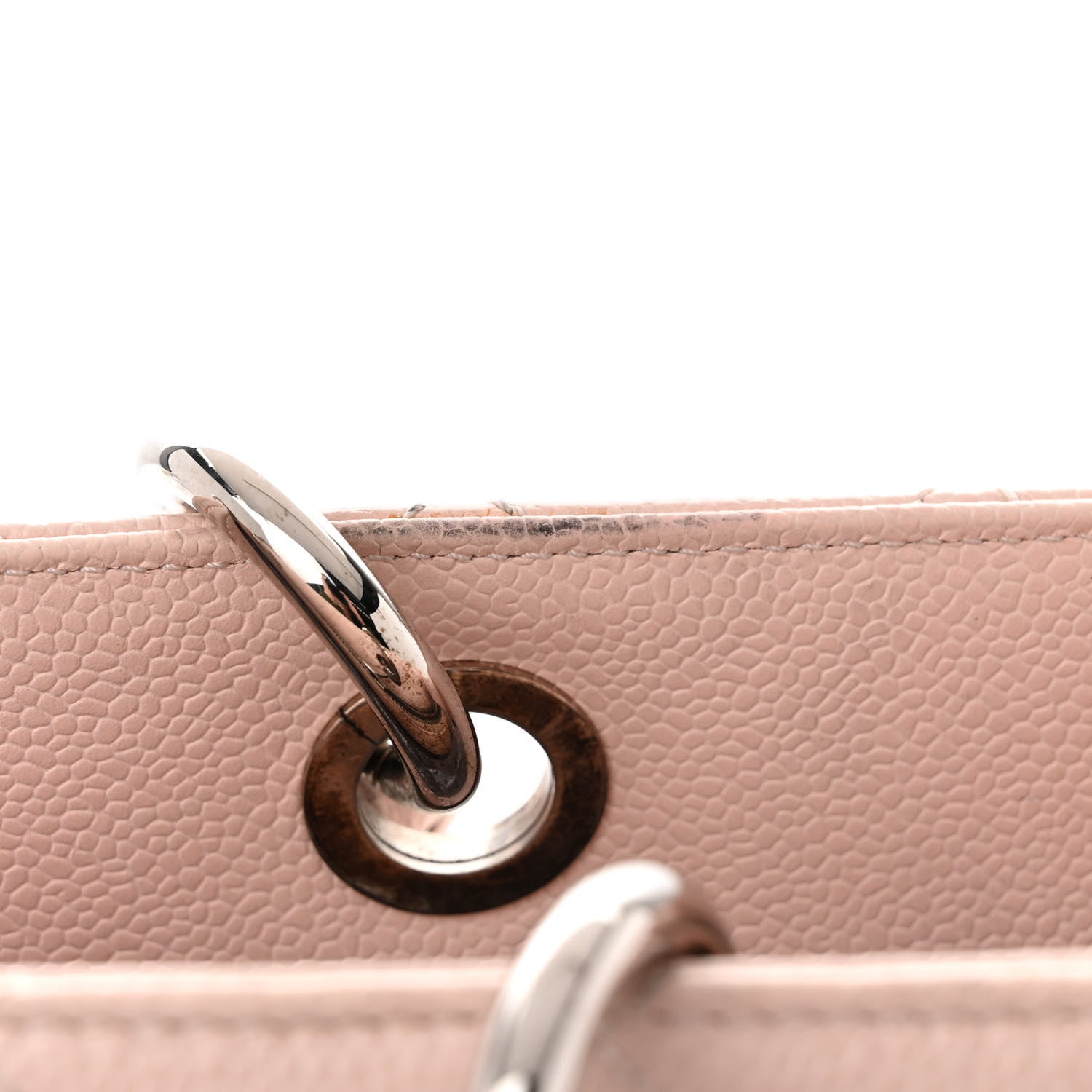 Chanel Caviar XL Grand Shopping Tote GST Light Pink 15 of 16