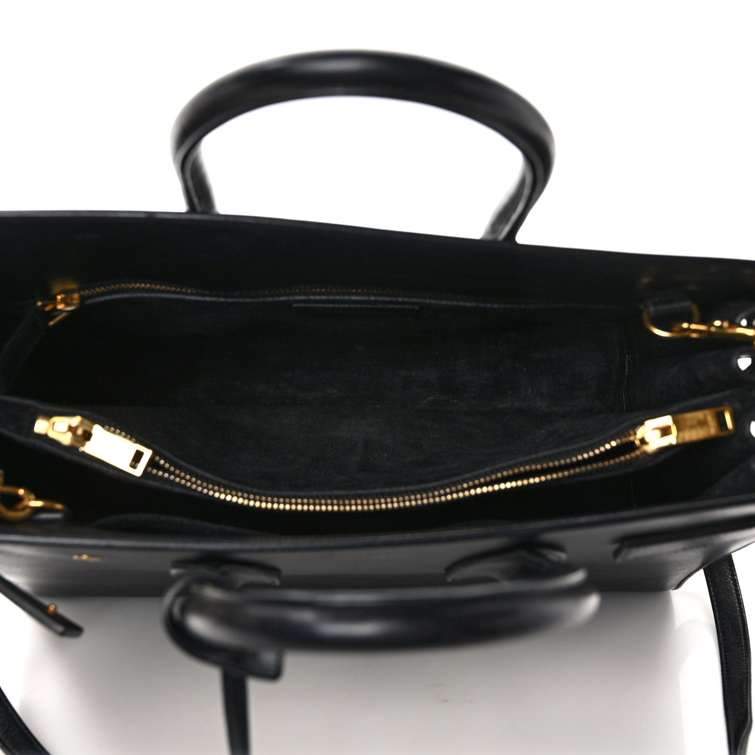 Saint Laurent Calfskin Small Sac De Jour Black 5 of 13