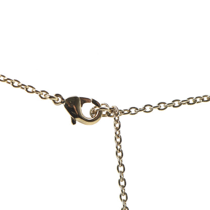 Christian Dior Crystal Pearl Shiny-D Tribal Long Necklace Gold 5 of 7