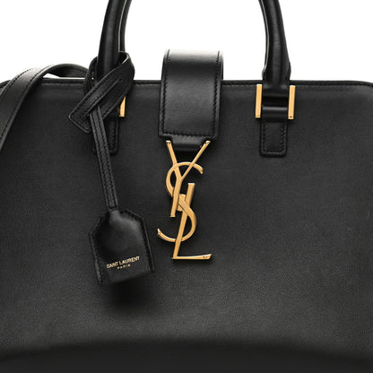 Saint Laurent Calfskin Monogram Baby Cabas Black 11 of 11
