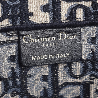 Christian Dior Oblique Book Tote Blue Multicolor 6 of 7