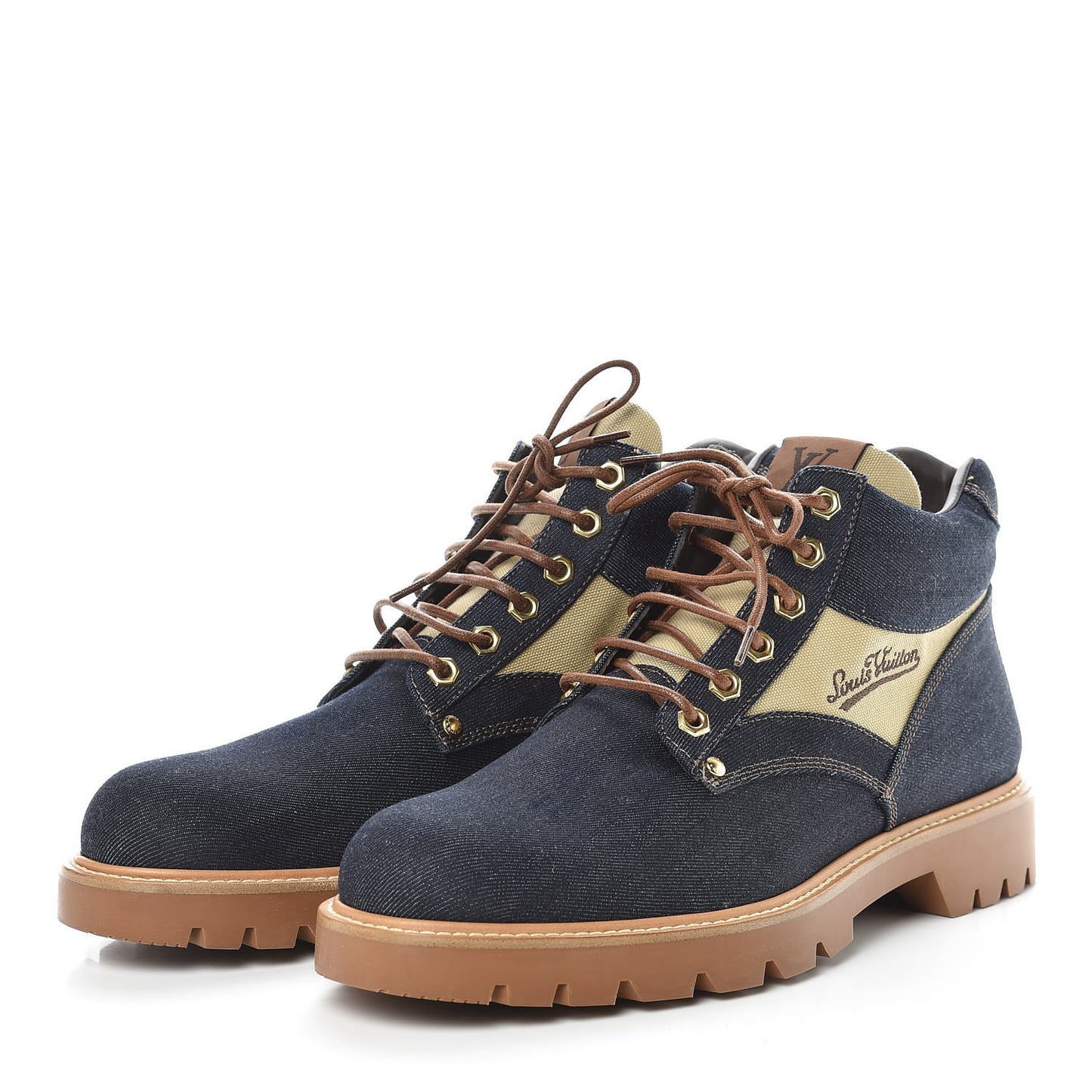 Denim Mens Oberkampf Ankle Boots 9.5 Marine