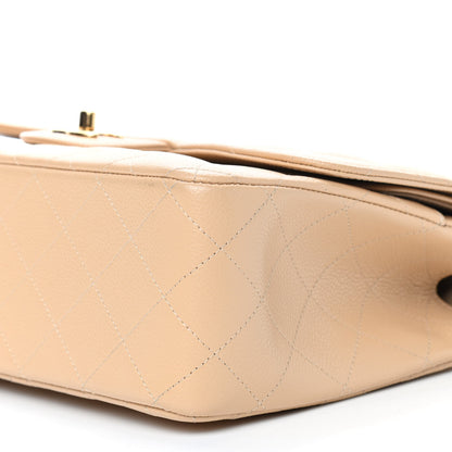 Chanel Caviar Quilted Jumbo Double Flap Beige Clair 10 of 10