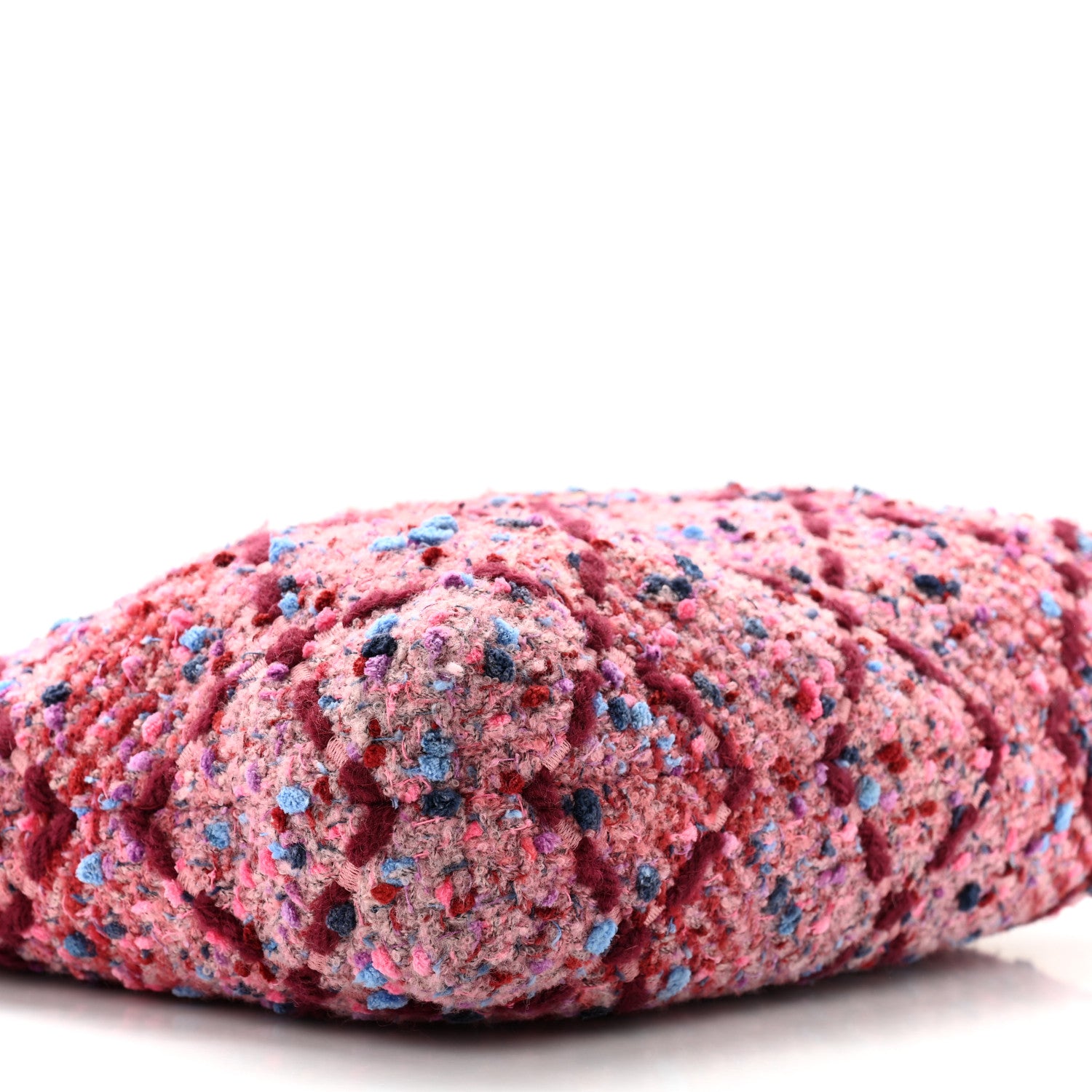 Chanel Tweed Quilted Chanel 22 Pink Burgundy 10 of 11