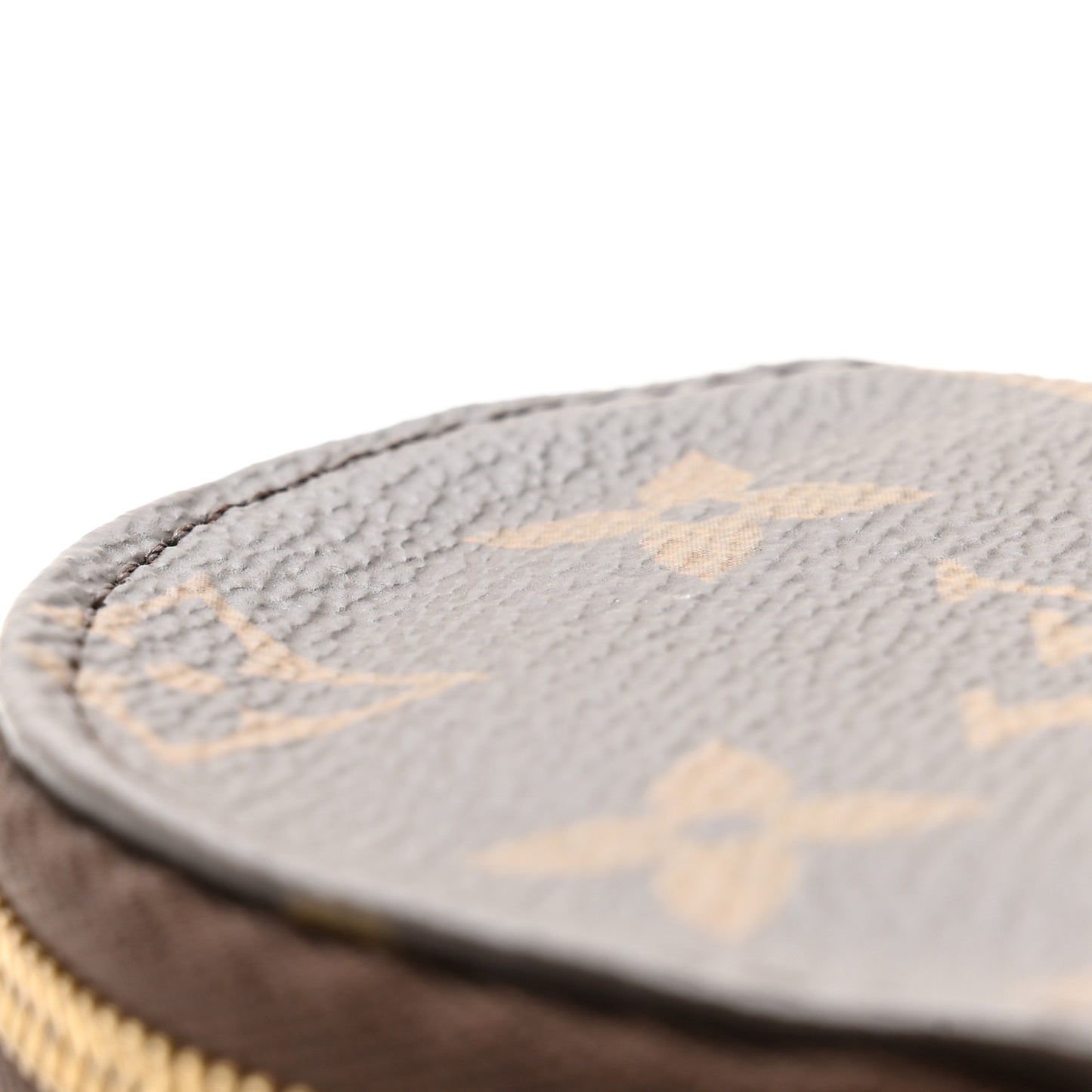 Monogram Round Coin Purse