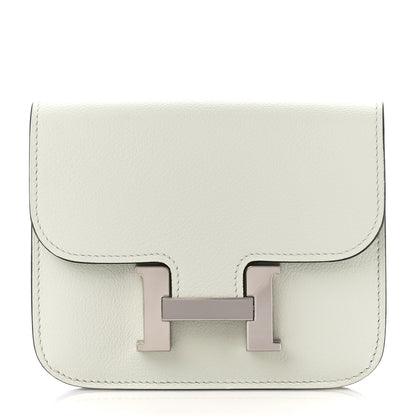 Hermes Evercolor Constance Slim Wallet Vert Fizz 3 of 14