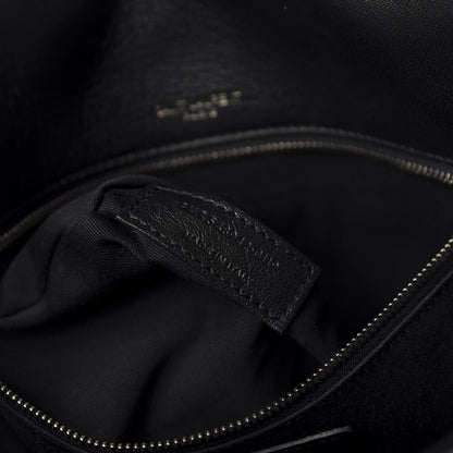 Saint Laurent Crinkled Calfskin Matelasse Monogram Medium Niki Chain Satchel Black 9 of 10