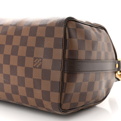 Louis Vuitton Damier Ebene Speedy Bandouliere 25 9 of 10